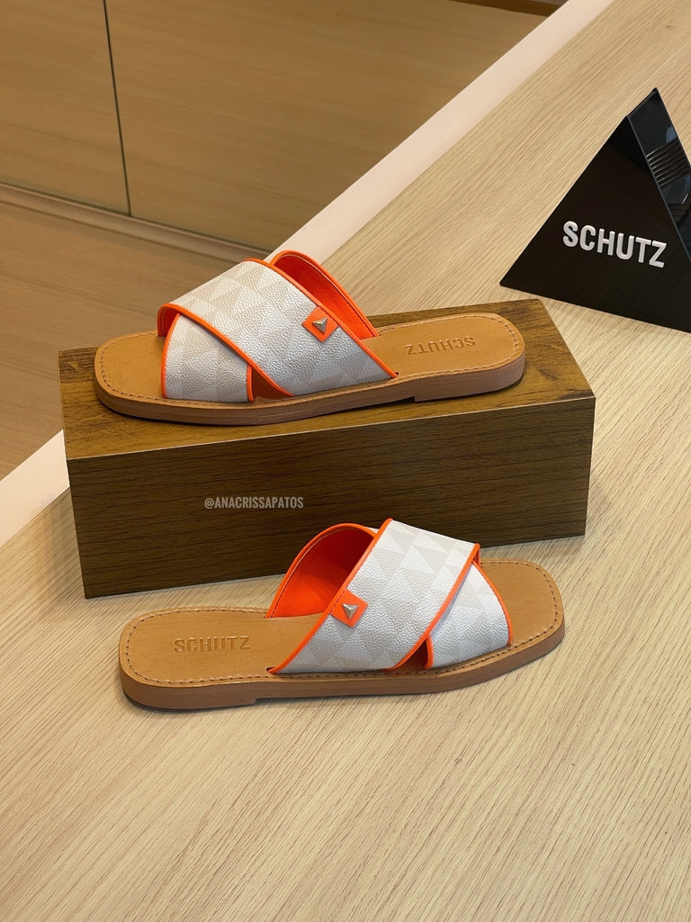 Schutz Rasteira Triangle Laranja S20889 0097 0001U