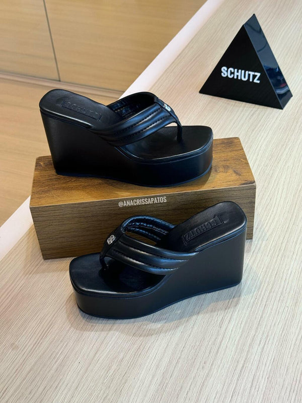 Schutz Anabela Plataforma Preta S21655 0016 0005U