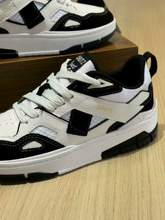 Schutz Court 95 Tênis Preto e Branco S22127 0001 0006U